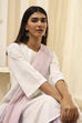 Blue Cotton Straight Suit Set image number 1