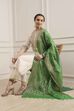 Green Polyester Yarndyed Dupatta image number 2
