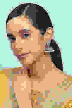 Oxidised Gold Brass Jhumka image number 3