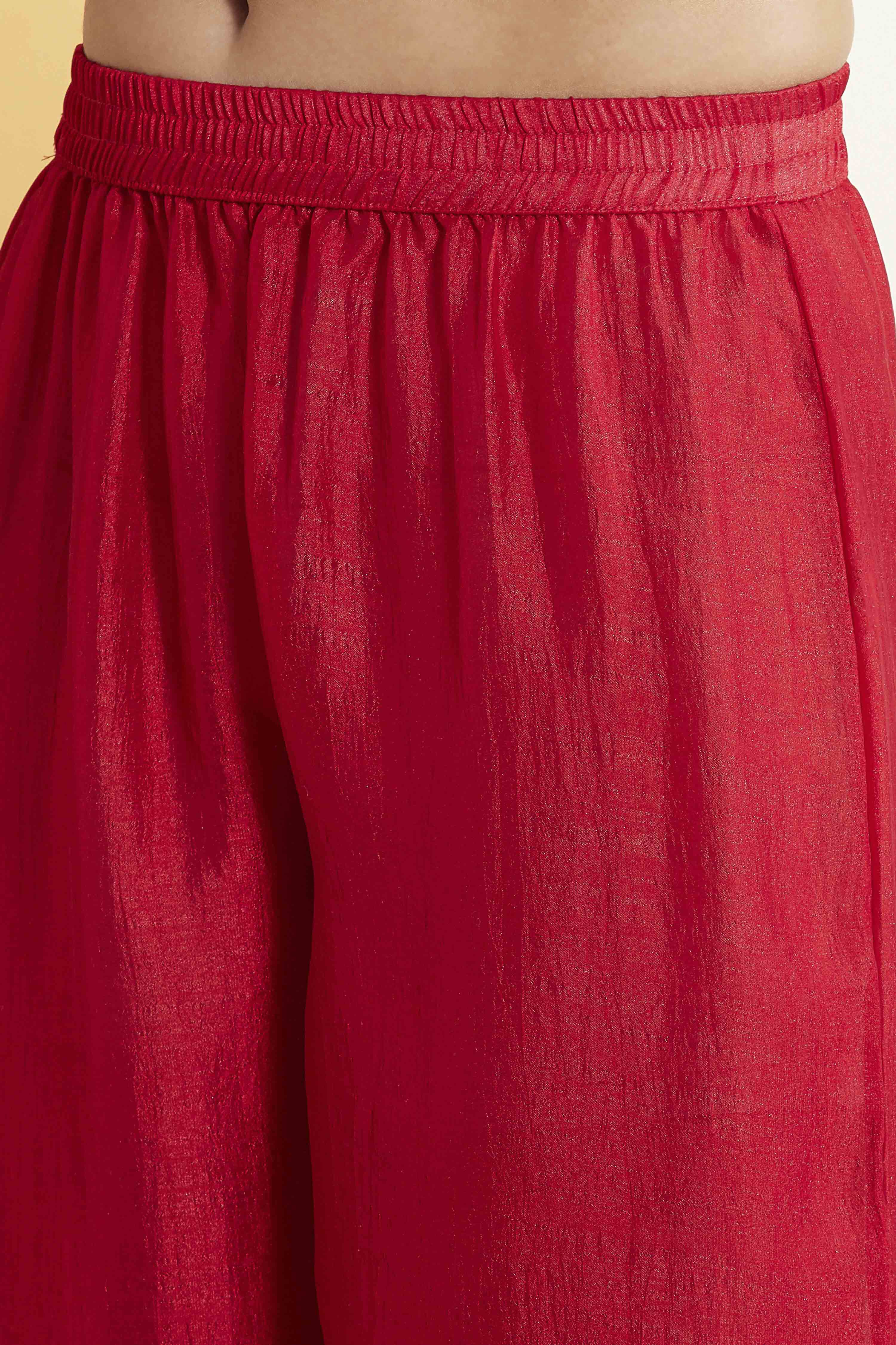 Blue Cotton Kalidar Suit Set image number 2
