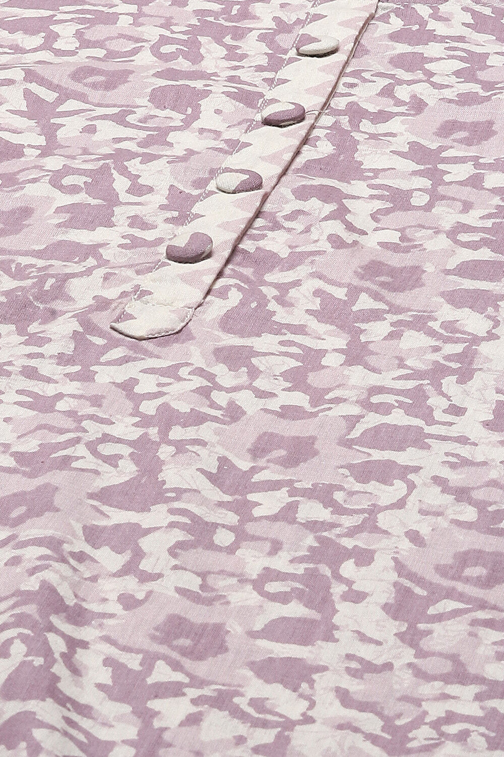 Blue Cotton Unstitched Suit Set image number 2