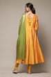 Rani Poly Viscose Anarkali Yarndyed Kurta Churidar Suit Set image number 4