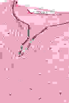 Pink Yard-Dyed Chanderi Kurta & Pants Suit Set image number 1