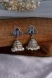 Navy Stone Earrings image number 0