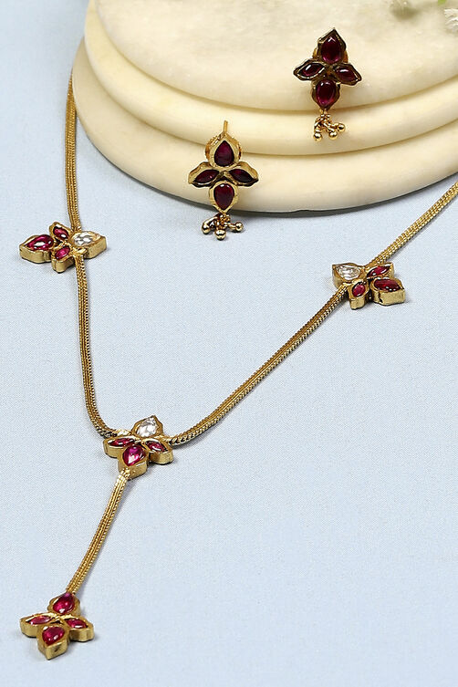 Dark Pink Alloy Set image number 2
