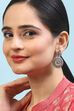 White Brass Earrings image number 3
