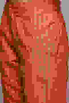 Terracotta Cotton Straight Yarndyed 2 Piece Set image number 2