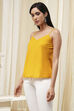 Blue Viscose Rayon Straight Shirt image number 2