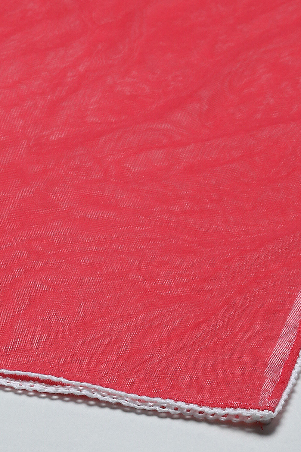 White Cotton Floral Printed Kurta and Palazzo Suit Set image number 3