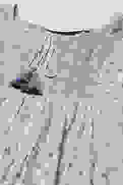 Lavender Cotton Tiered Dress image number 1