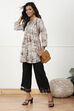 Black Rayon Regular Solid Palazzo image number 0