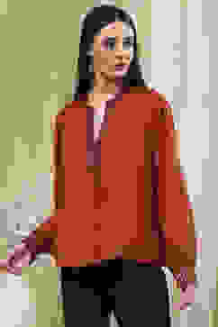 Rust Solid Straight Top image number 2