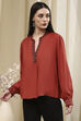 Black Solid Straight Top image number 2