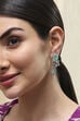 Mint Green Alloy Drop & Danglers image number 1
