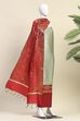 Pink Silk Unstitched Suit Set image number 4