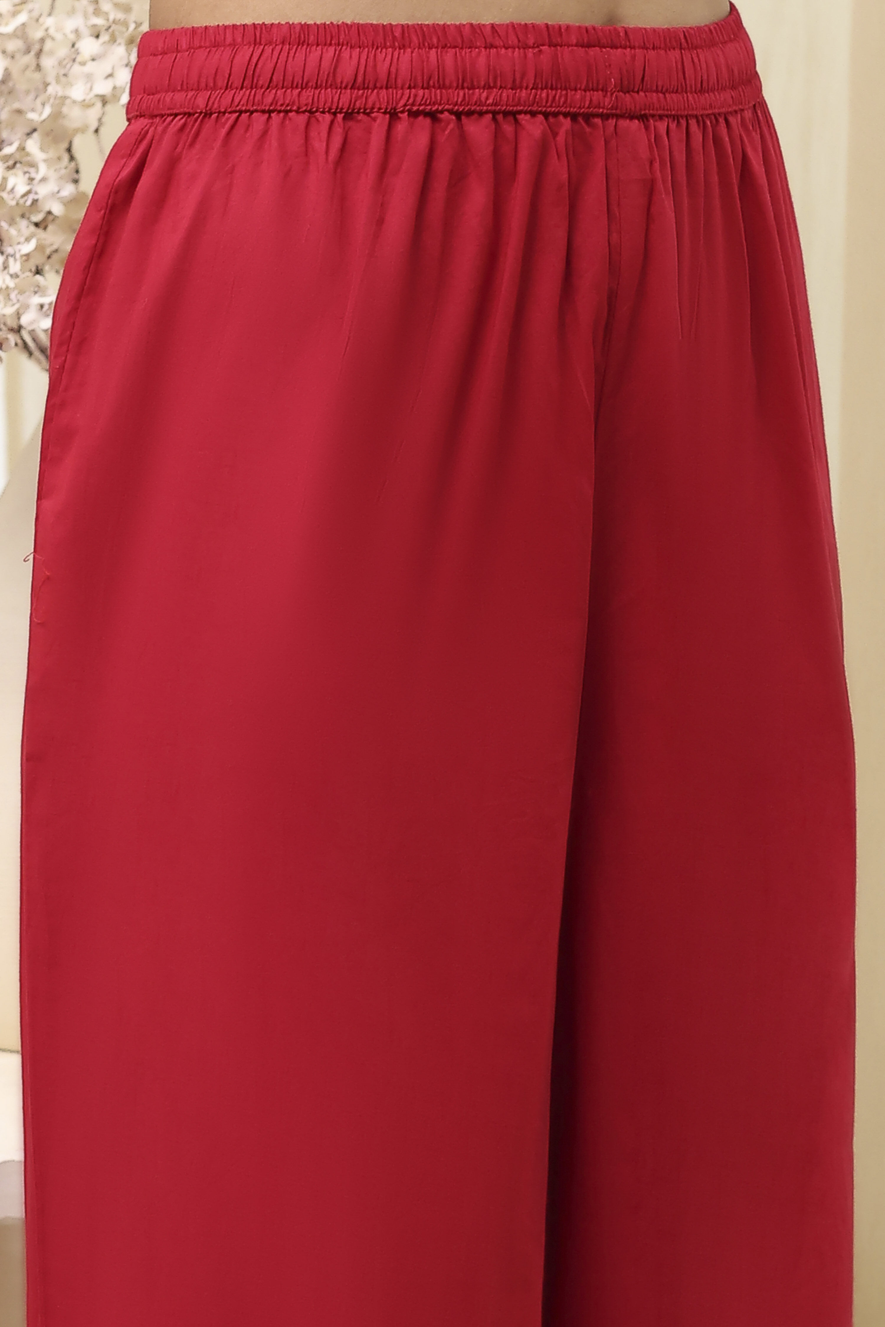 Blue Shantoon Asymmetric Suit Set image number 2