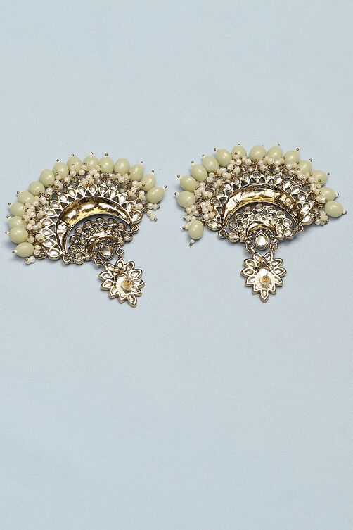 Light Grey Alloy Earrings image number 2