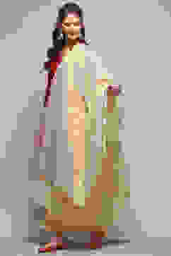 Gold-Toned Yard-dyed Dupatta image number 3