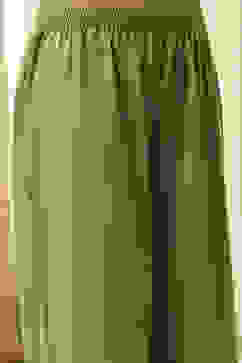 Green Cotton Foil Printed Anarkali Suit Set image number 2