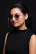 Rhodium Festive Eye Glass Chain image number 2