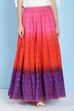 Green Cotton Tiered Skirt image number 0