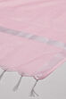 Off White Cotton Blend Yarndyed Dupatta image number 1
