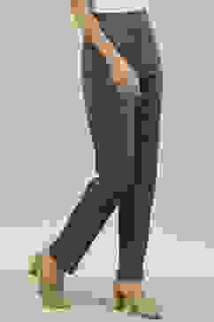 Navy Cotton Pants image number 3