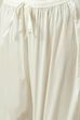 Off White Metallic Cotton A-Line Kurta Palazzo Suit Set image number 2