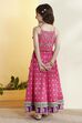 Pink Printed Cotton Lehenga Set image number 5