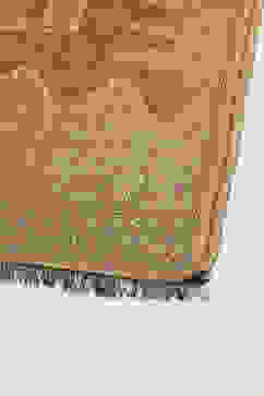 Ochre Acrylic Yarndyed Dupatta image number 1