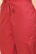 Indigo Cotton Straight Kurta Regular Pant Suit Set image number 3