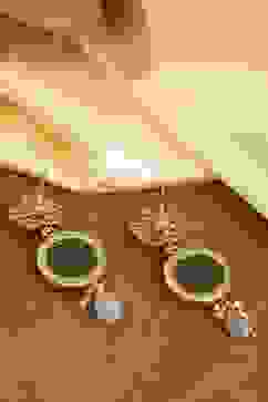 Multi Brass Drop & Danglers image number 2