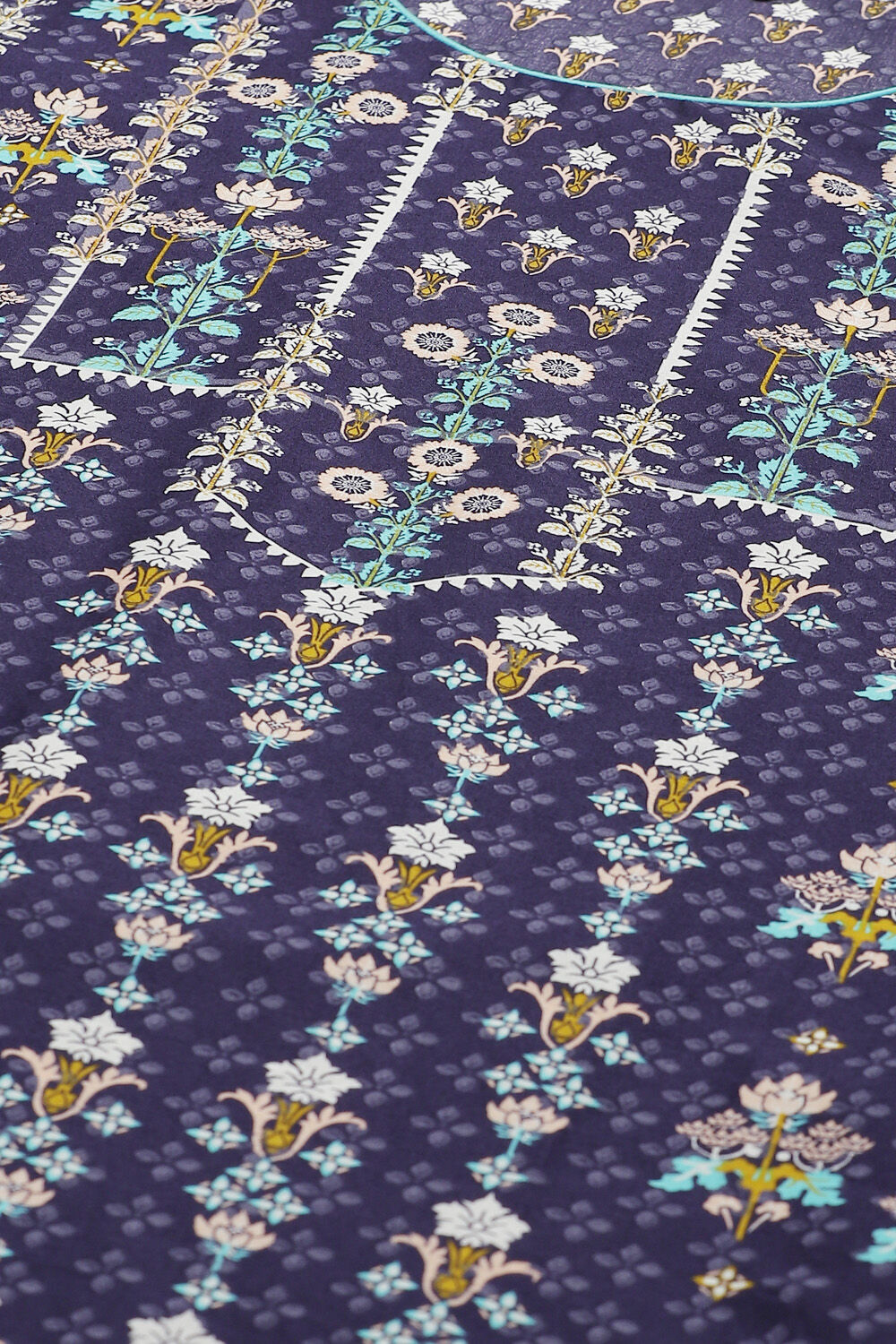 Indigo Straight Kurta image number 1