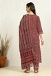 Green Cotton Floral Printed Unstitched Suit Set image number 5