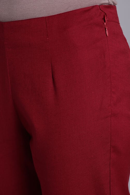Green Bay Cotton Blend Solid Pant image number 1