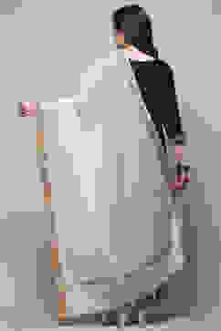 White Poly Cotton Dupatta image number 2