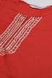 Red Cotton Solid Straight Suit Set image number 1