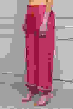 Red LIVA Relaxed Palazzo image number 2