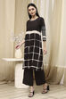 Coffee Brown Printed Straight Kurta Set image number 3