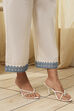 Pink Embroidered Straight Suit Set image number 8
