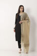 Beige Art Silk Dupatta image number 3