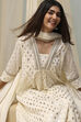 Fuchsia Cotton Printed Gathered Suit Set image number 0