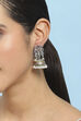 White Brass Jhumka image number 1