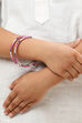 Pink & Purple Metal & Beads Kids Bangles image number 2