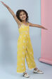 Yellow Cotton Jumpsuit image number 6