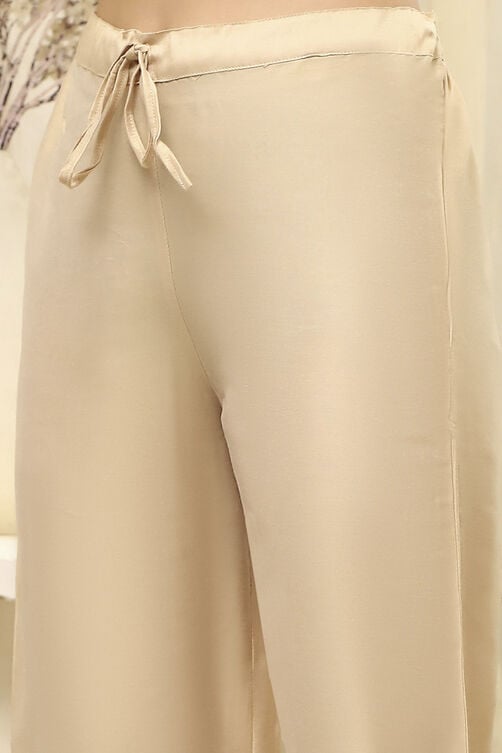 Pink Cotton Machine-Embroidered Unstitched Suit Set image number 3