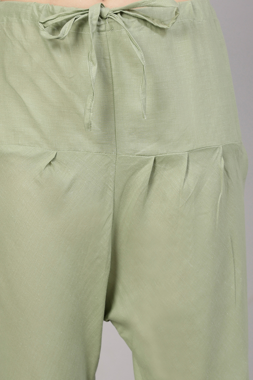 Mauve Cotton Blend Digital Print Unstitched Suit Set  image number 2