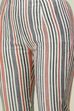 Rust Yarndyed Cotton Straight Kurta Slim Pants Suit Set image number 2