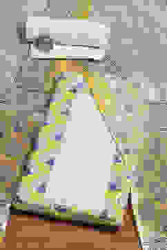 Lime Green Cotton Hand Block Print Unstitched Suit Set image number 0