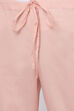 White Cotton Solid Pant image number 1